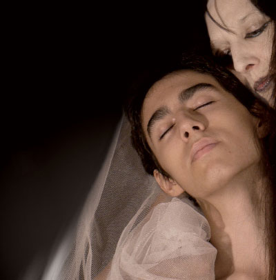 Rita Clara y Marcos Rodriguez en La Dama Blanca Rita Clara y Marcos Rodríguez en La Dama blanca